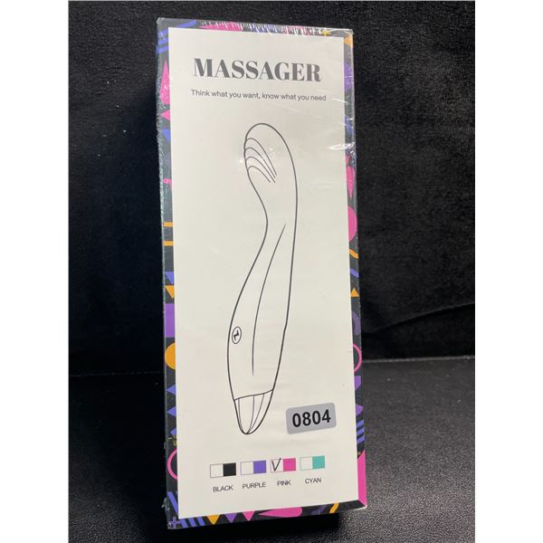 1 Vibrating Massager Wand Sex Toy for Women - Pink - New Sealed