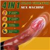 Image 4 : 1 Thrusting Automatic Dildo Vibrator/Sex Toy - 9.8" Realistic Design with 7 Speeds - New Sealed