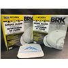 Image 1 : 2 BRK 9120BA Hardwired Smoke Alarms with Battery Backup - Brand New!