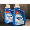 Image 1 : 2 Jugs of Purex Cold Water Liquid Laundry Detergent - 2.03L (50 Loads) Each - New