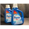 Image 1 : 2 Jugs of Purex Cold Water Liquid Laundry Detergent - 2.03L (50 Loads) Each - New