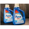 Image 1 : 2 Jugs of Purex Cold Water Liquid Laundry Detergent - 2.03L (50 Loads) Each - New