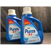 Image 1 : 2 Jugs of Purex Cold Water Liquid Laundry Detergent - 2.03L (50 Loads) Each - New