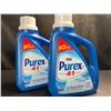 Image 1 : 2 Jugs of Purex Cold Water Liquid Laundry Detergent - 2.03L (50 Loads) Each - New