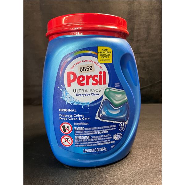 1 Tub of Persil Original Ultra Pacs Everyday Clean Laundry Detergent Pods;1.89lb/42 Ultra Pacs - New