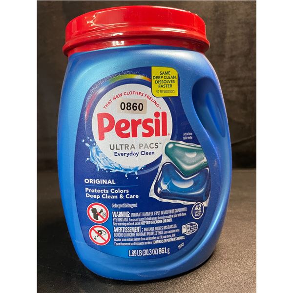 1 Tub of Persil Original Ultra Pacs Everyday Clean Laundry Detergent Pods;1.89lb/42 Ultra Pacs - New