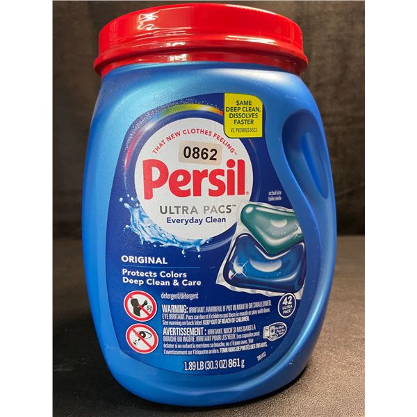 1 Tub of Persil Original Ultra Pacs Everyday Clean Laundry Detergent Pods;1.89lb/42 Ultra Pacs - New