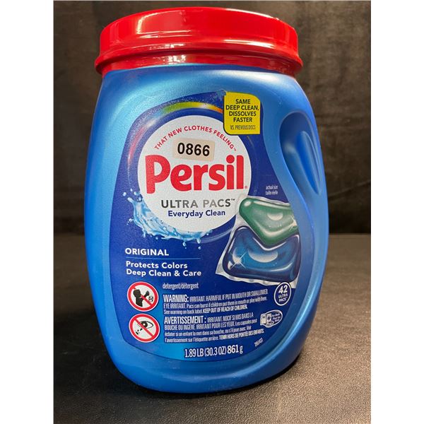 1 Tub of Persil Original Ultra Pacs Everyday Clean Laundry Detergent Pods;1.89lb/42 Ultra Pacs - New