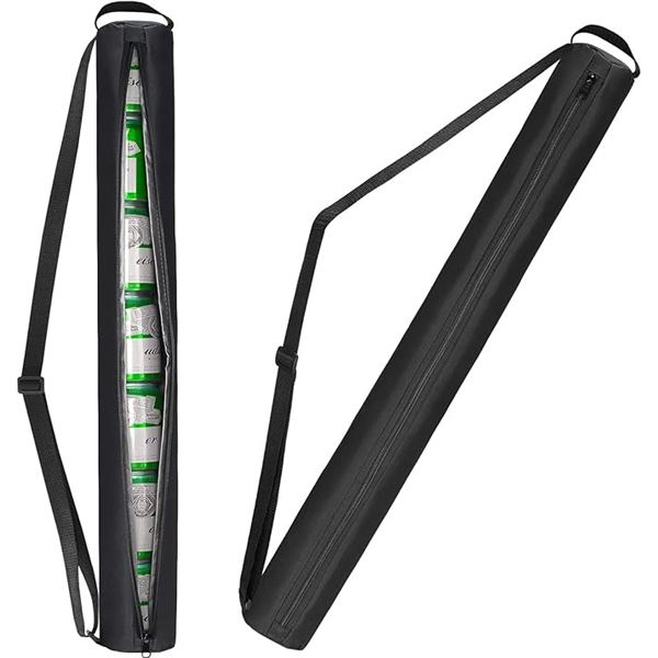 1 Beer Sleeve for Golf Bags; 7-Can Insulated Beer Sling Cooler Sleeve - New