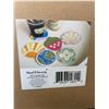 Image 2 : 1 DIY Embroidery Punch Needle Coaster Crafting Set - New