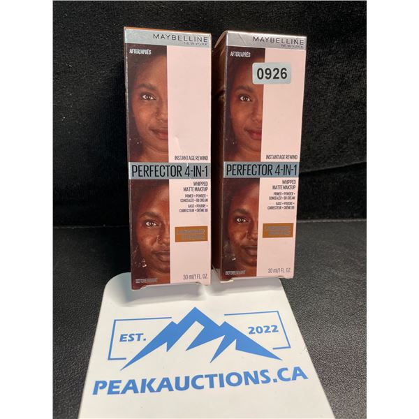 2 Maybelline New York Instant Age Rewind 4-in-1 Whipped Matte Makeup (D4 Med/Deep) - 30ml - New