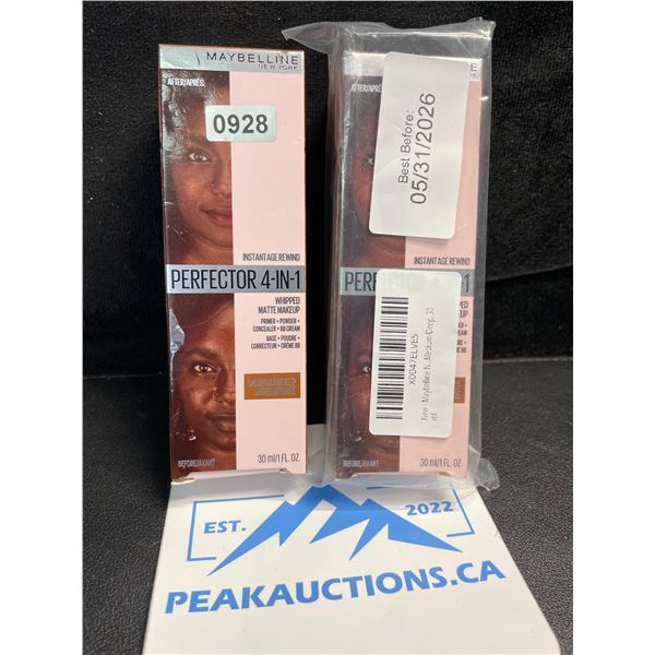 2 Maybelline New York Instant Age Rewind 4-in-1 Whipped Matte Makeup (D4 Med/Deep) - 30ml - New