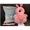 Image 2 : 1 Head Safety Baby Anti-Falling Head Pillow for Infants - Pink Bunny - New