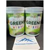 Image 1 : 2 Tubs of Biofy Limitless Greens Dietary Supplement Powder - 319.3G - New