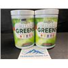 Image 1 : 2 Tubs of Biofy Limitless Greens Dietary Supplement Powder - 319.3G - New
