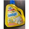 Image 1 : 1 Large Jug of Sunlight Original Fresh Liquid Laundry Detergent - 4.0L (100 Loads) - Brand New