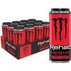 Image 1 : 1 Case of Monster Energy Rehab Strawberry Lemonade Energy Drinks - 12 Cans x 473ml (BB: JA/03/26)
