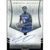 Image 1 : 2021 Panini ICON Private Signings Immanuel Quickley autograph