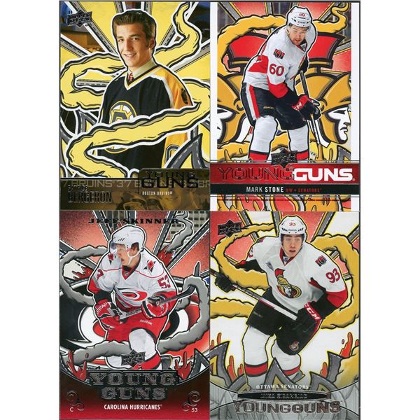 4x lot of 2024-25 Upper Deck Series 1 Renewed Young Guns