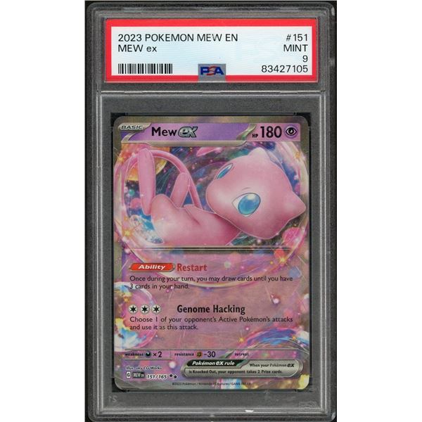 2023 Pokemon Mew EX promo - 151 UPC - PSA 9
