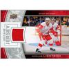Image 1 : 2013-14 Upper Deck Series 1 Nicklas Lidstrom Game Used jersey patch