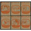 Image 2 : Lot of 6 x 1960-61 Topps All-Time Greats (HOFers!)
