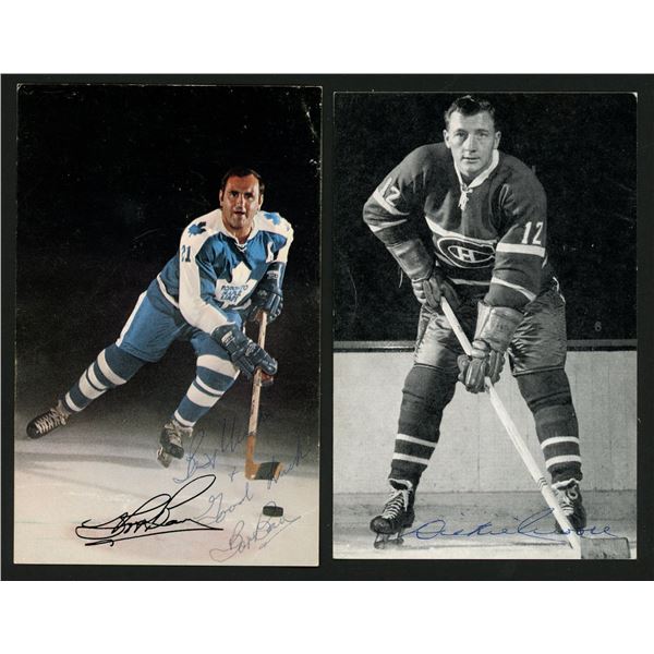Lot of 2 x Vintage Signed Postcards (HOF)