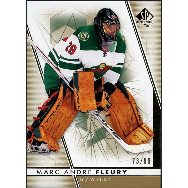 2022-23 SP Authentic Marc-Andre Fleury #75/99