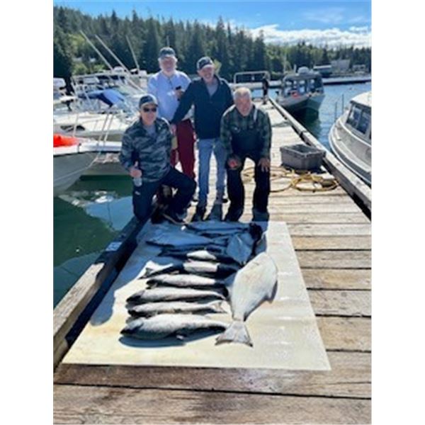 3-night, 2-day Offshore Port Hardy Fishing Adventure with Hook’n Them Up Fishing Charters.