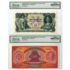 Image 1 : Czechoslovakia. Narodni Banka Ceskoslovenska, 1929 and 1931, Specimen Banknote Pair.