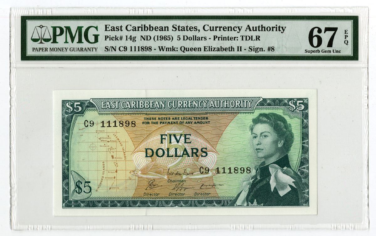 Ec Currence Sign East Caribbean States. East Caribbean Currency Authority, ND (1965 ...