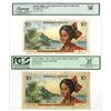 Image 1 : French Antilles. Institut d'Emission des Departements d'Outre-Mer, ND (1963 to 1964), Issued Banknot