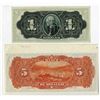 Image 2 : Mexico. Banco de Hidalgo,  Specimen & Remainder Banknotes Pair, ca.1900-1913.