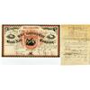 Image 1 : NY. American Bank Note Co., Historic 1860 Issued Stock Certificate, Possibly the Earliest Example Kn