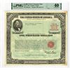 Image 1 : U.S.A., 1984, I/U $1000 13 3/4% Registered Treasury Note, Series F Rarity, Only 3 found 6 Years Ago.