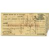 Image 2 : U.S., Treasury of the United States, 1855 Issued Second of Transfer