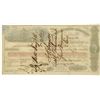 Image 2 : U.S., Treasury of the United States, 1859 Issued Second of Transfer Signed by Howell Cob, one of the