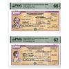 Image 1 : TX. & MI. U.S. Savings Bond, 2006 and 2007, "Series I Gulf Coast Recovery Bond" Issued for Hurricane