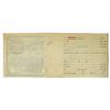 Image 2 : NY. Mercantile Safe Deposit Company, 18xx (ca.1880-1890s) Specimen 1000 Ounces Silver Bullion CD.
