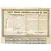 Image 1 : NY. Hudson & Berkshire Rail-Road Co., 1848 With President Millard Filmore Autograph.