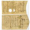 Image 2 : CT. State of Connecticut, 1780 and 1782 Treasury Office "Continental Army" Payment Pair.