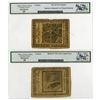 Image 2 : MD. Maryland Colonial Currency, February 26, 1777, Issued Banknote Pair.