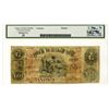 Image 2 : NY. Bank of Troy, July 1, 1857, Issued Obsolete Banknote.