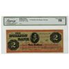 Image 1 : Washington D.C. Bullion Bank, July 4, 1862, Obsolete Banknote.