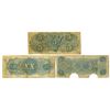 Image 2 : VA. Confederate States of America, 1863 Issued Banknote Trio