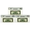 Image 2 : U.S. Silver Certificate, $5, Series of 1934D, Fr. 1654 Wide I Issued Banknote Trio.