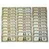 Image 2 : U.S. Silver Certificates, $1*, Various Series of 1957,  Issued Group of 66 Star Notes