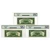 Image 2 : U.S. Federal Reserve Notes, $5, Series of 1934, Fr. 1956m-E DGS Mule Issued Banknote Trio