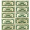 Image 2 : U.S. Note - Legal Tender, $5 Series of 1963, FR. 1536* Issued Group of 10 Star Notes