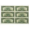 Image 2 : U.S. Note - Legal Tender, $5 Series of 1963, FR. 1536* Issued Group of 6 Star Notes